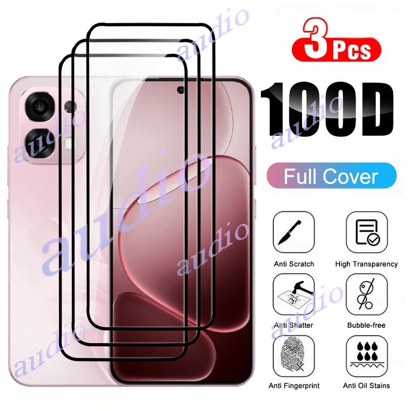 OPPO A6 Pro 5G 3 Kính Cường Lực Cho Oppo A6 Pro A6Pro A6x 4G 5G 2025 Bảo Vệ Màn Hình Điện Thoại Vỏ K