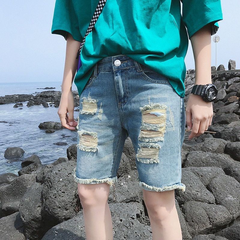 Quần Short Nam Mỏng Rách Style Thiên Nam & Beggar - Thời Trang Mới