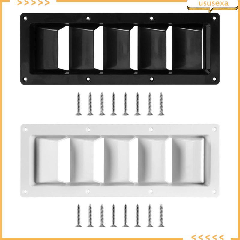 RV Air Vent Louver Phụ kiện thông gió, Cửa thoát thông gió biển nhẹ hình chữ nhật cho RV
