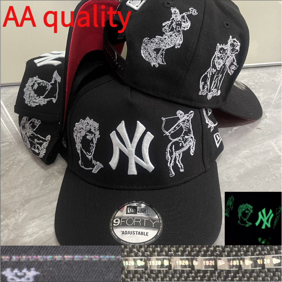 Mũ bóng chày New Era 59FIFTY phiên bản Mythical cho đội New York Yankees, màu đen