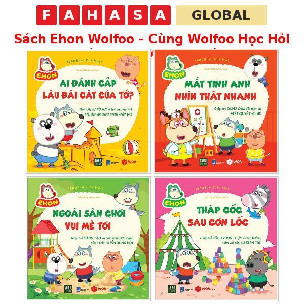 Sách Ehon Wolfoo – Cùng Wolfoo Học Hỏi Và Vui Chơi (Trọn Bộ)
