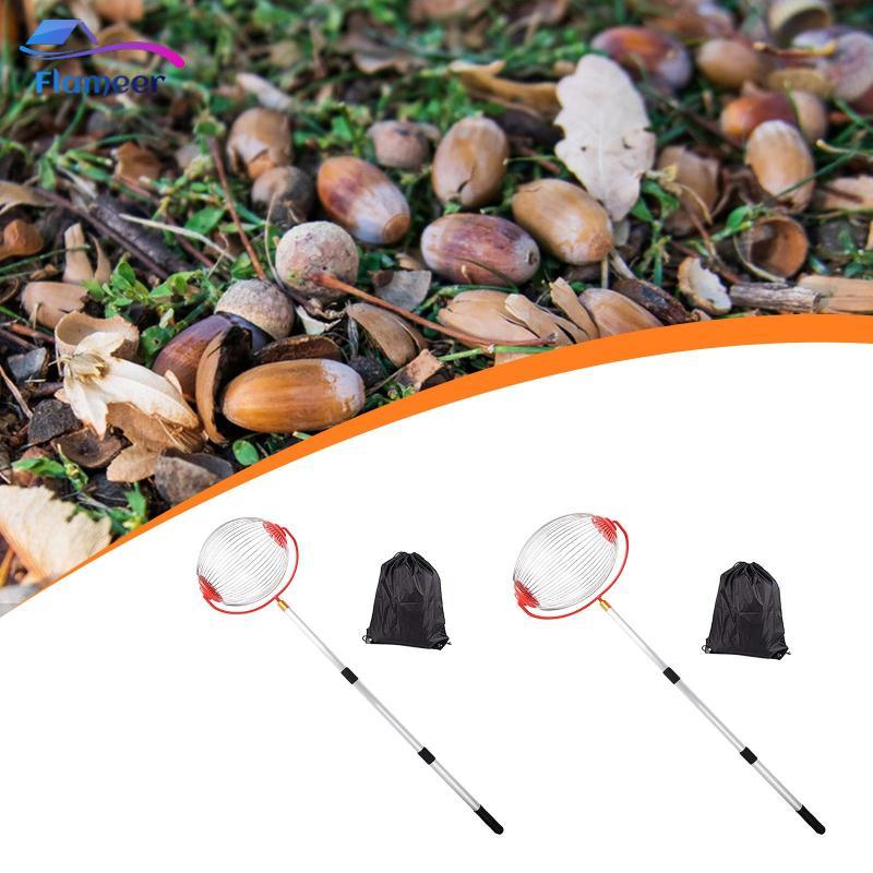 Flameer Nut Gatherer Không Trơn Trượt Đa Năng Acorn Pecan Picker Cho Gia Đình Trái Cây Ngoài Trời