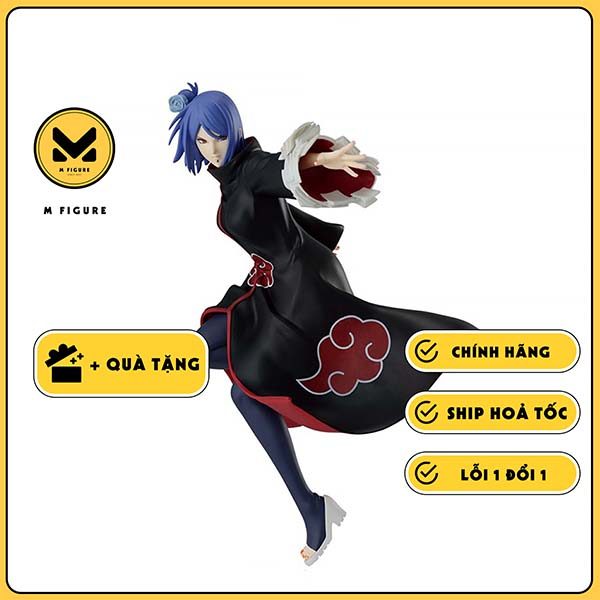 MÔ HÌNH Konan - Naruto Shippuuden - Vibration Stars (Bandai Spirits) FIGURE CHÍNH HÃNG