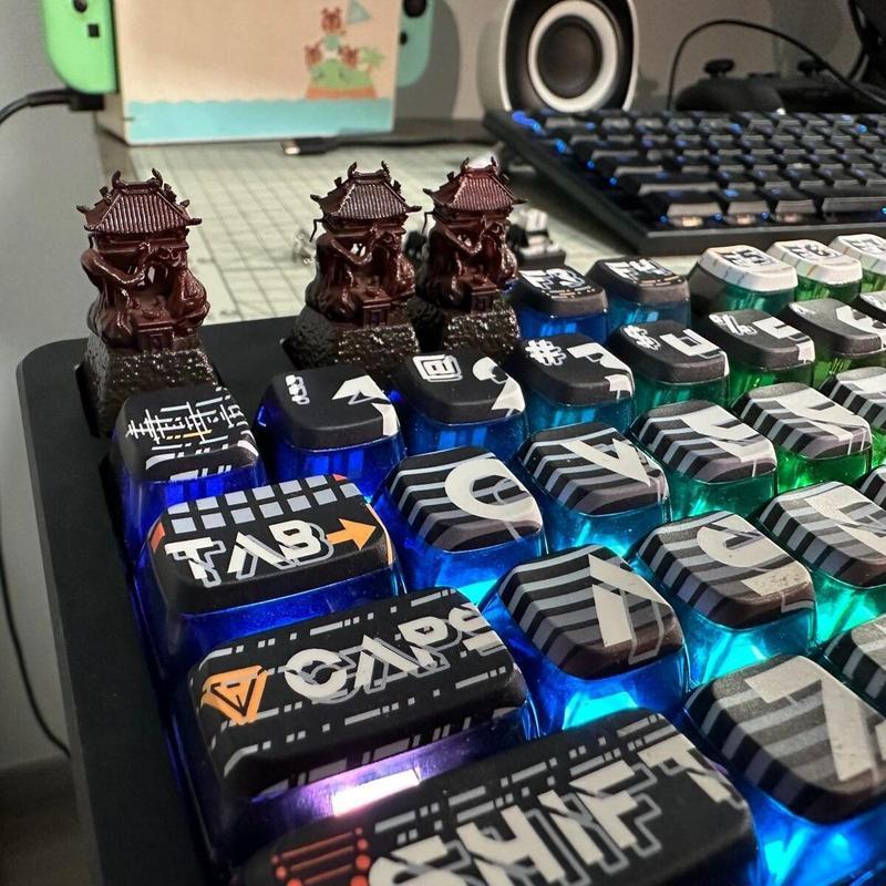 Keycap Black Goku Archive Point Eight Rings steam3d Stereo