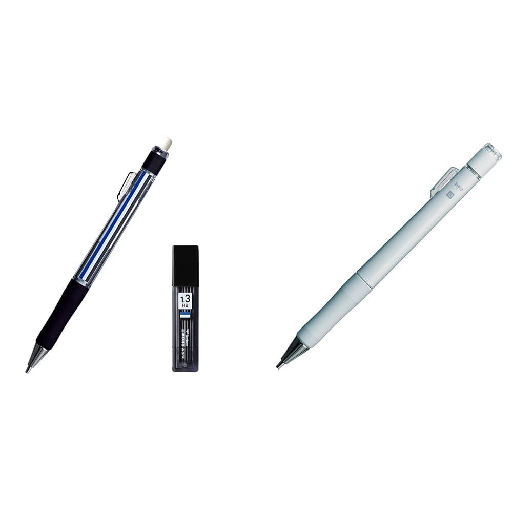 MONO Mark Sheet Mechanical Pencil  
1.3mm Lead Pencil with Eraser  
HB Thick Core Sharp Pencil Set  