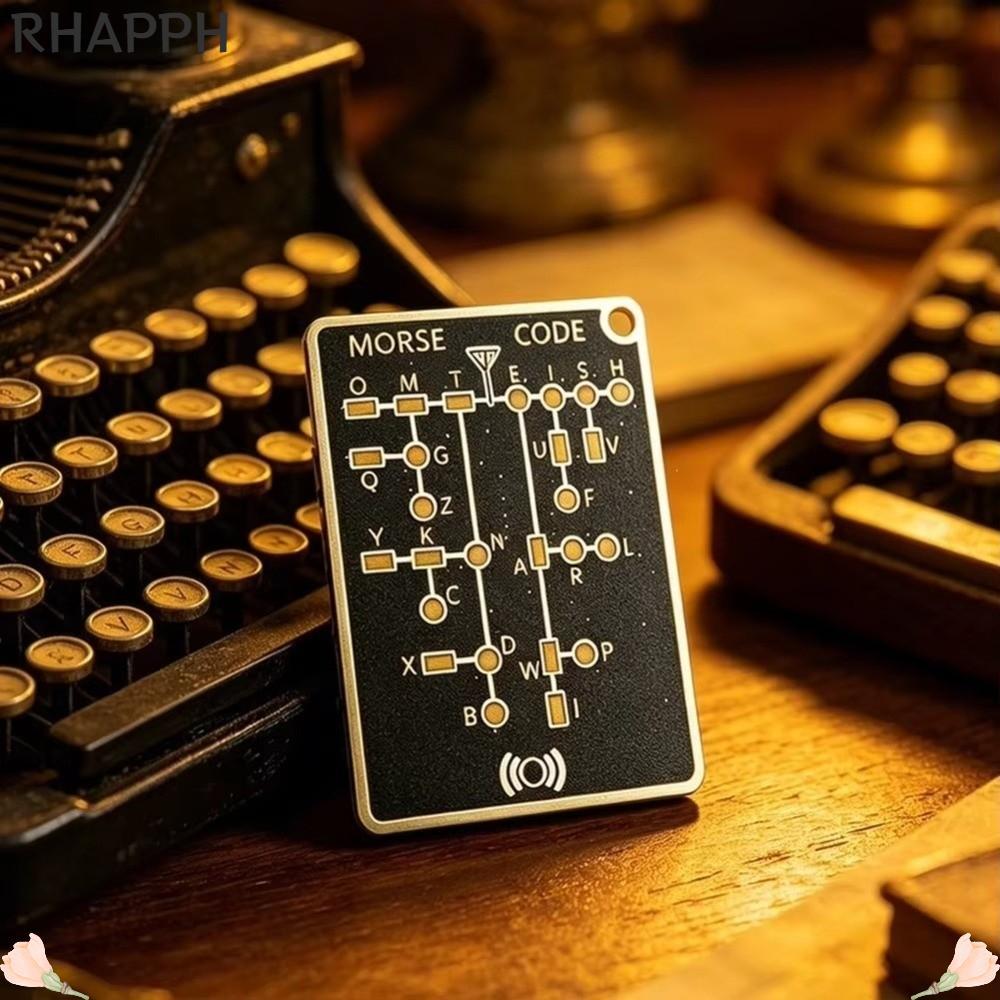 Thẻ huấn luyện viên mã Morse RHAPPH, Công cụ học mã Morse di động bỏ túi, Đèn LED bền bỉ Nhẹ Morse C