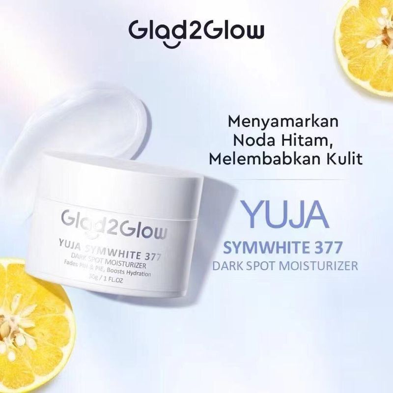 Glad2Glow Yuja Symwhite 377 Kem dưỡng ẩm Dark Spot 30 Gram7.6