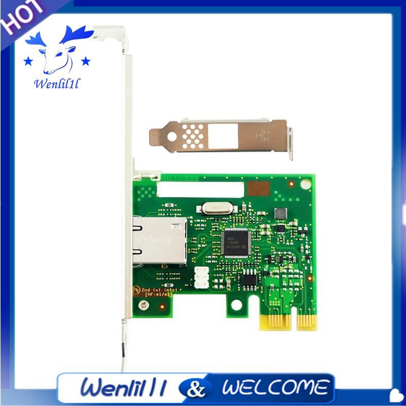 1 Bộ I210-T1 PCI-Ex1 Gigabit Cổng Đơn Máy Chủ Để Bàn Thẻ Mạng Có Dây Thẻ Mạng PCB