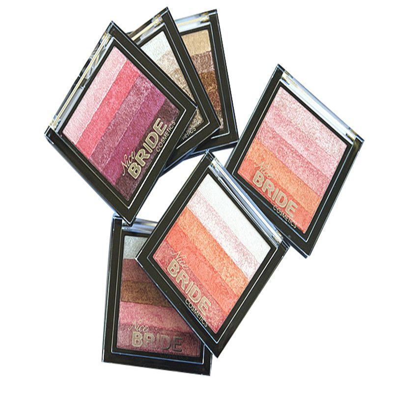 Bake the pink dough for baking11y Weston's orange eyeshadow powder, eyeshadow palette, glowing beaut