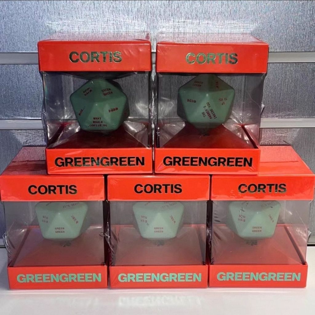 Cortis Dice Specialist Cortis Grilled Hoof GREENGREEN Mini 2 Album Xúc xắc Album Mới Thương Hiệu Mới