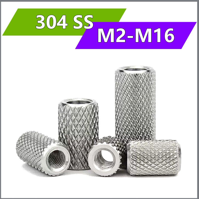 Đai ốc ngón tay cái có dây M2-M16 L4-50mm SUS304 Thép không gỉ cho các dự án điện tử & DIY [drp]
