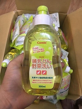 Nước Rửa bình combi ( chai 300ml - túi 250ml ) cho bé sơ sinh