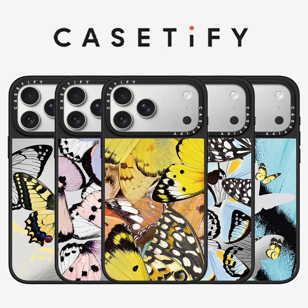 Casetifg Bướm Ánh Sáng Và Bóng Chảy Cho iPhone 17 Pro Max 17 Pro 16 Pro Max 16 Pro 16 Pro 16 15 13 1