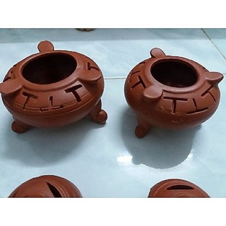 Lư gốm đốt trầm gốm chuẩn Bát Tràng