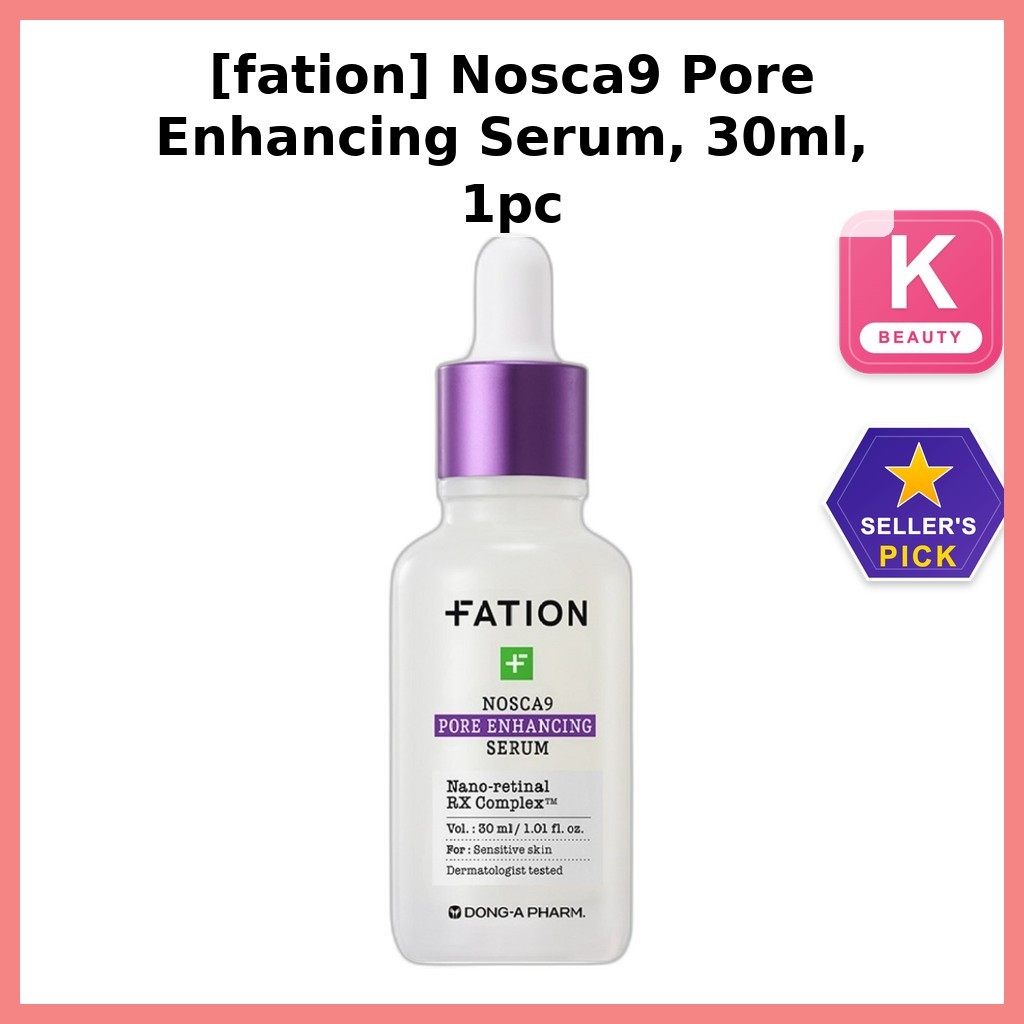 [fation] Serum Se Lỗ Chân Lông Nosca9 30ml, 1pc / Serum Pore Hàn Quốc / Tinh Chỉnh Da / Chính Hãng S