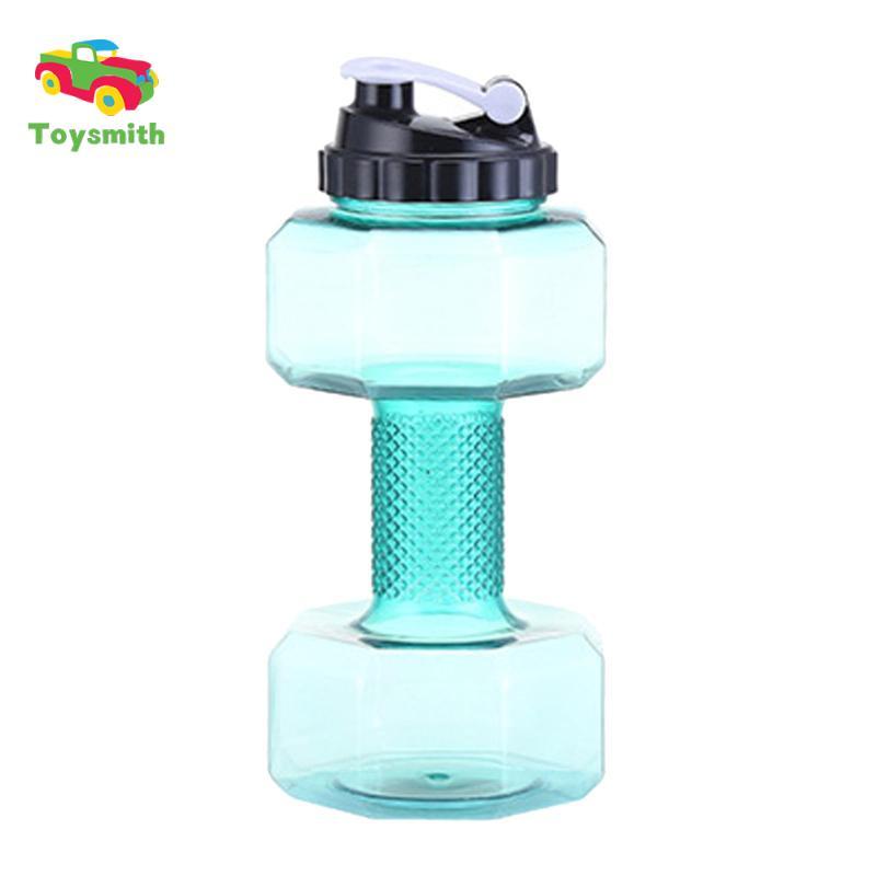 Di Động Dumbell Dung Tích Lớn Chai Uống Dumbell Hình Dạng Chai Nước Barbell Turnhalle Tập Thể Dục Th