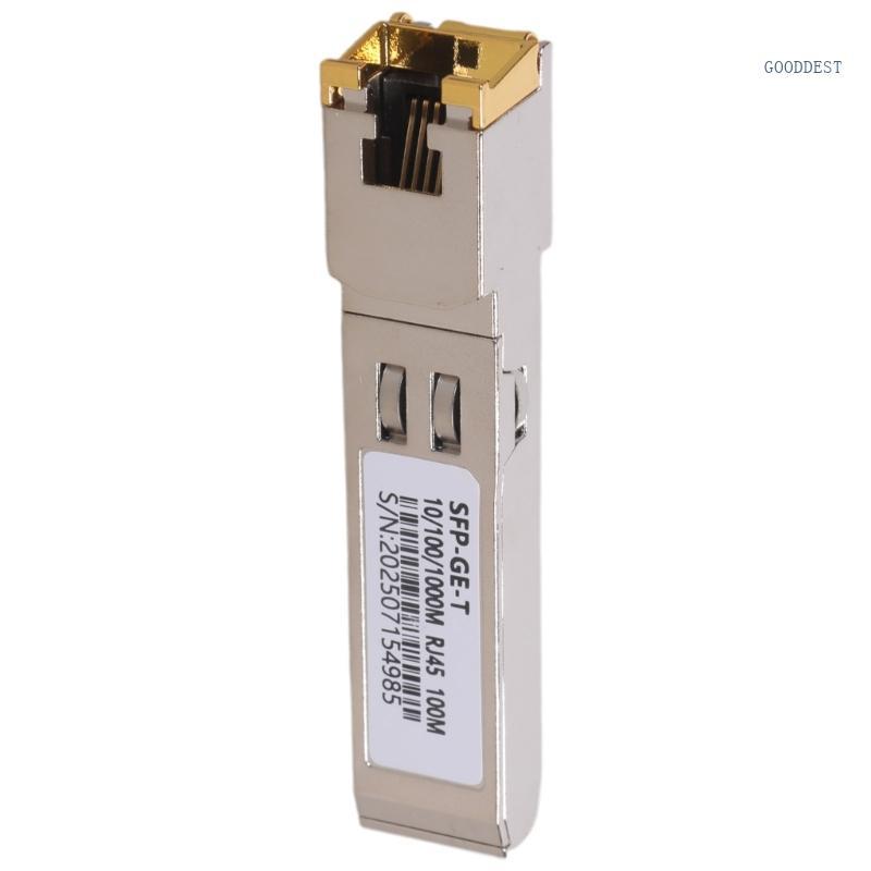 Mô-đun GOO SFP RJ45 Switcher 1000BASE 10 100 1000M SFP sang RJ45 Ethernet đồng
