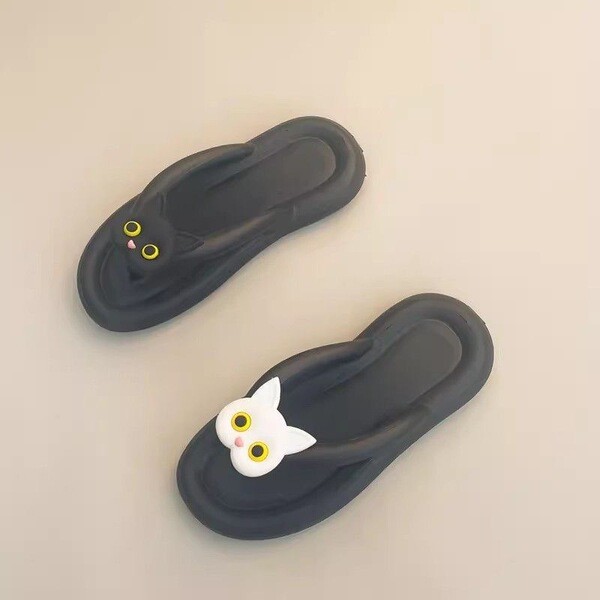 | jacuzzi sandals | beach sandals ♪Mùa hè Phong Cách Mới EVA Flip-Flops Nữ Mặc Ngoài Đế Mềm Flip-Flo