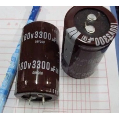 5 chiếc 3300UF 160V Nhôm Điện Phân Tụ 160V 3300UF 30mmx50mm