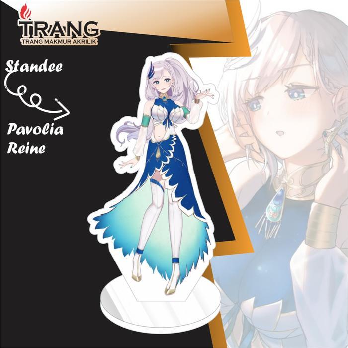 Standee Figure Akrilik Pavolia Reine Hololive / Standing Action figure Pavolia Reine Hololive - Styl