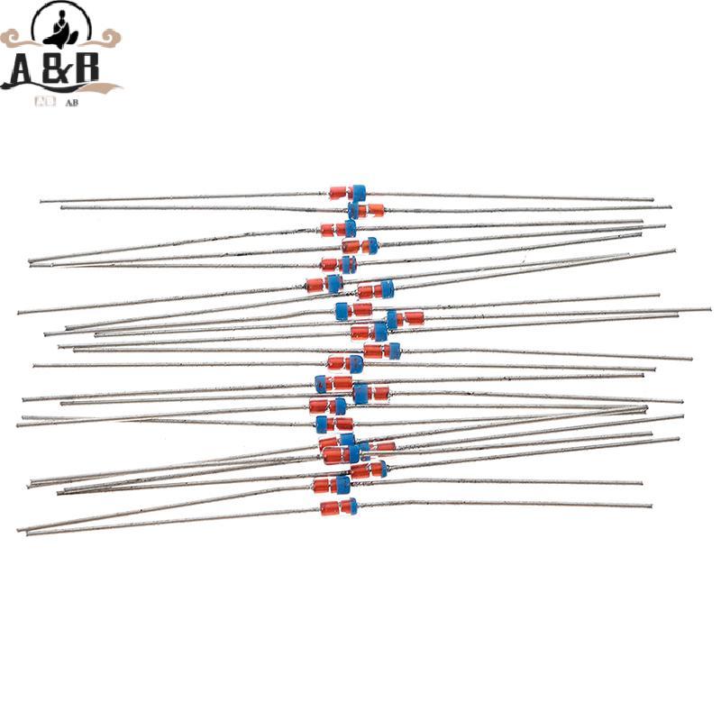 [A & B] 20 Cái 1N34A DO-35 diode dò germanium TV đài phát thanh pha lê AM / FM {vn}