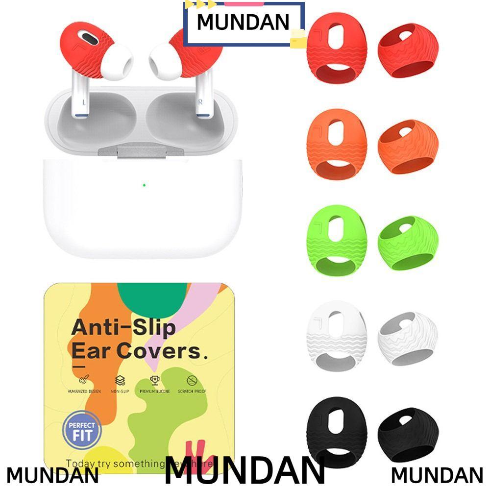 Móc tai MUNDAN cho tai nghe bảo vệ silicon AirPods 2 cho AirPods 2