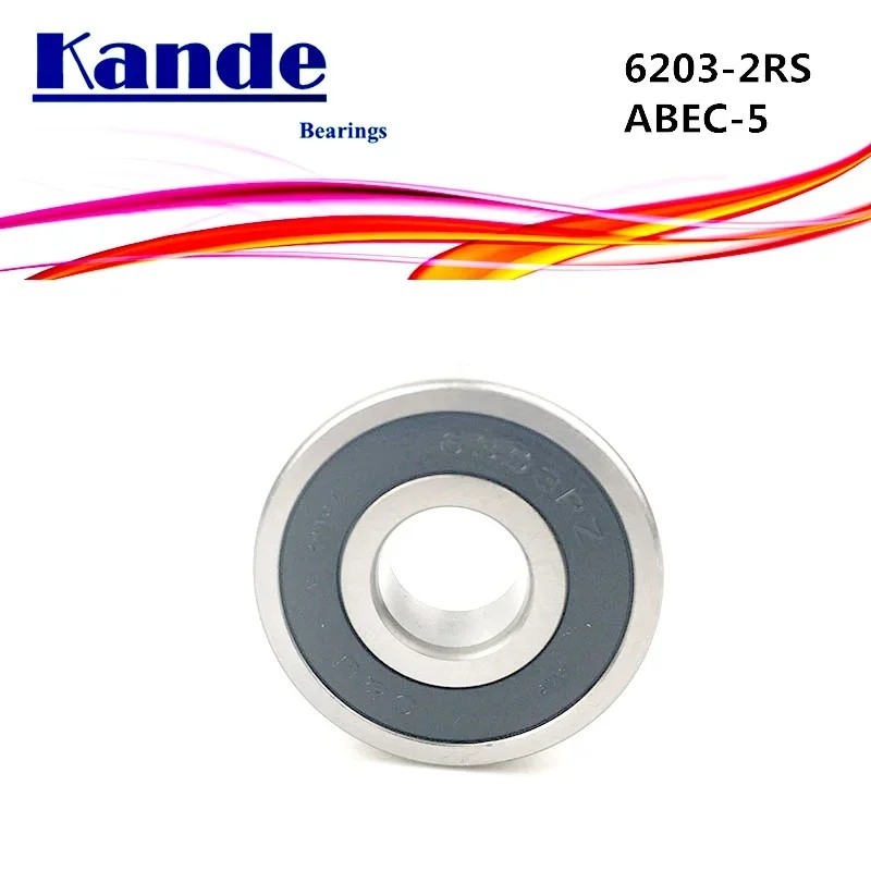 Kande 6203RS 2 CÁI ABEC-5 6203 2RS Vòng bi rãnh sâu một hàng 17x40x12 mm 6203RZ Vòng bi Y