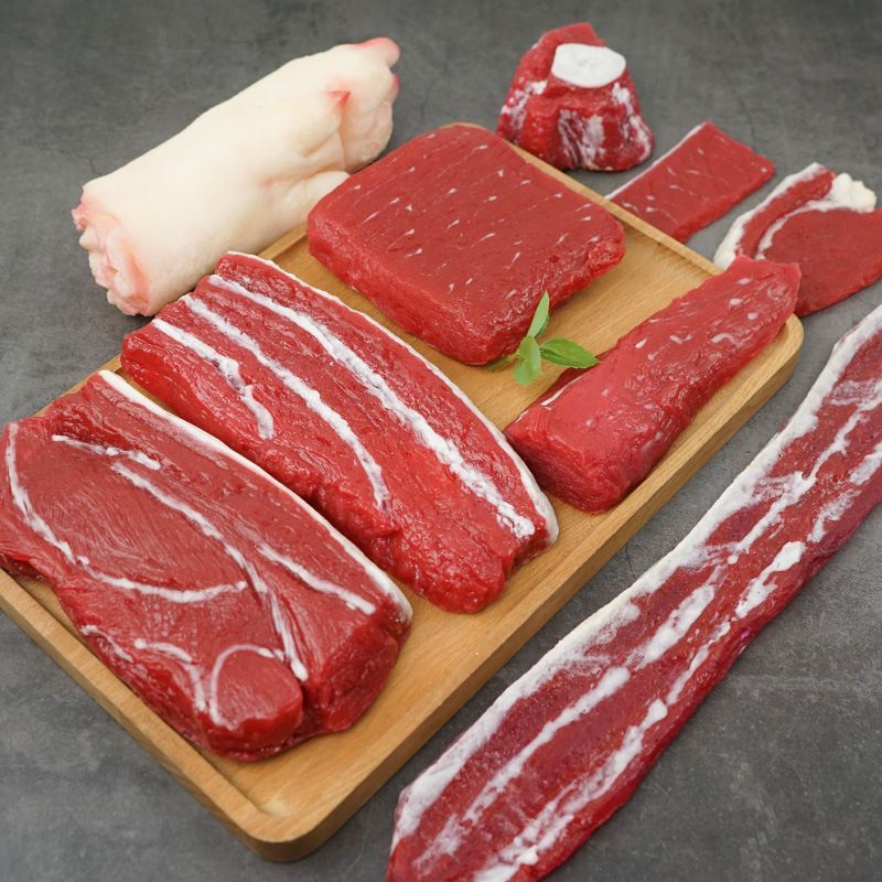 Teaching aids for kindergarten meat slices, pork beef slices12y Fake meat slices, butcher shop displ