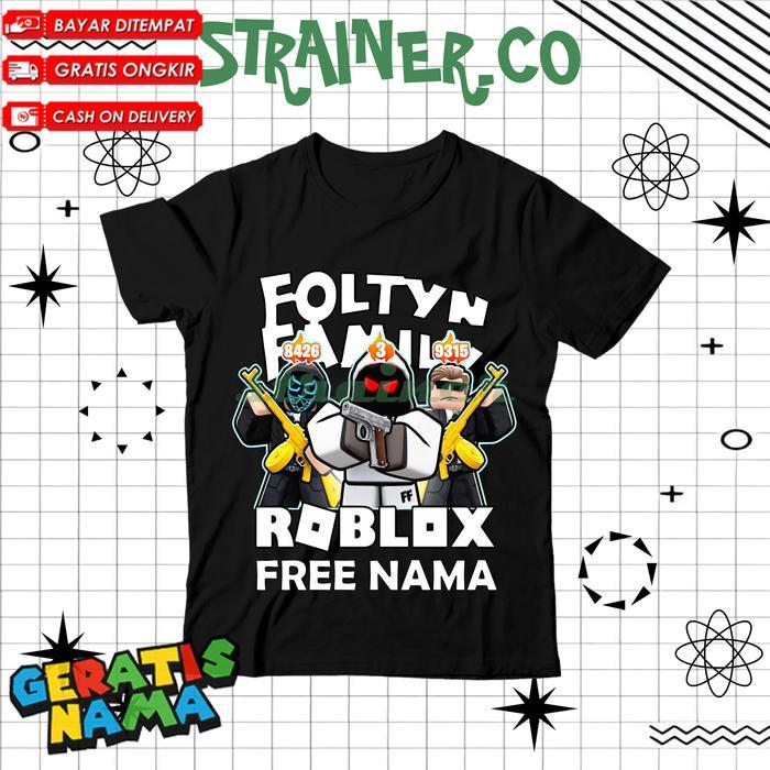Roblox Foltyn Family KEREN - Perempuan Motif Youtuber Foltyn Family Keren Viral UNISEX THỜI TRANG CA