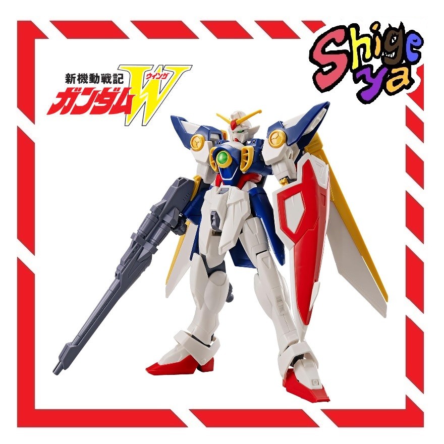 BANDAI SPIRITS ENTRY GRADE EG NEW MOBILE REPORT GUNDAM WING Wing Gundam 1/144 Scale Pre colored Plas