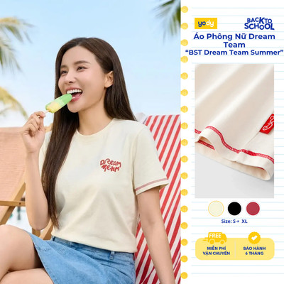 [BST Dream Team Summer] Áo Phông Nữ Yody Dream Team WCTS26S018