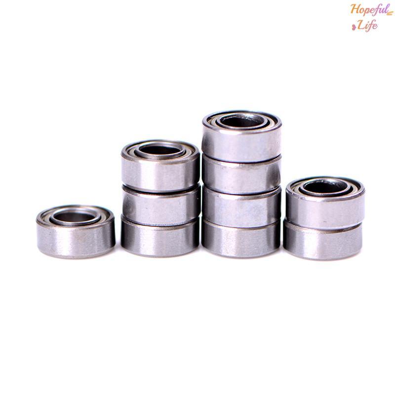[HLS] 10 chiếc MR105ZZ L-1050 MR105 Vòng bi rãnh sâu 5x10x4 mm thu nhỏMR105ZZ Vòng bi ABEC-1 Mới