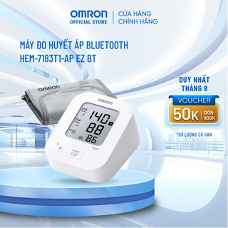 (Dòng mới 2026) Máy Đo Huyết Áp Bluetooth OMRON EZ BT HEM-7183T1-AP - Không kèm Adapter