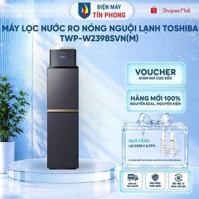 [Shopee Lắp 0Đ HCM HN] Máy lọc nước RO nóng nguội lạnh Toshiba TWP-W2398SVN(M) -10 lõi | BH 24 tháng