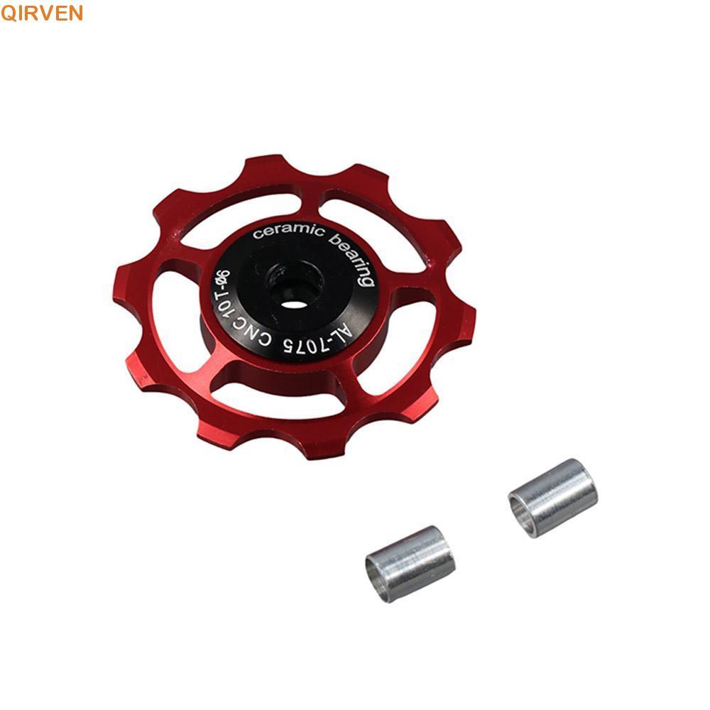 QIRVEN Xe Đạp Phía Sau Derailleur MTB Xe Đạp Đường Bộ Bánh Xe Jockey Phía Sau Derailleur Hướng Dẫn C
