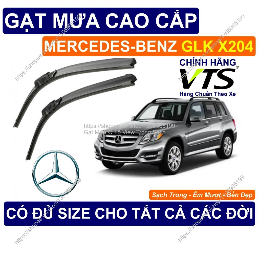 Gạt Mưa Kính Lái Mercedes-Benz GLK X204, Cặp Gạt Mưa Kính Lái Cho Các Dòng Xe Mercedes-Benz GLK X204