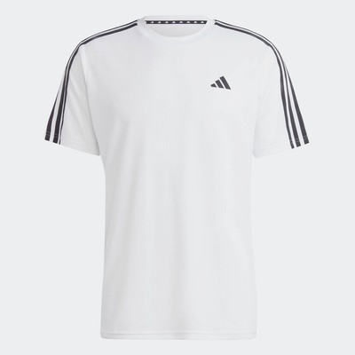 adidas Gym & Training Train Essentials 3-Stripes Training Tee Men White IB8151