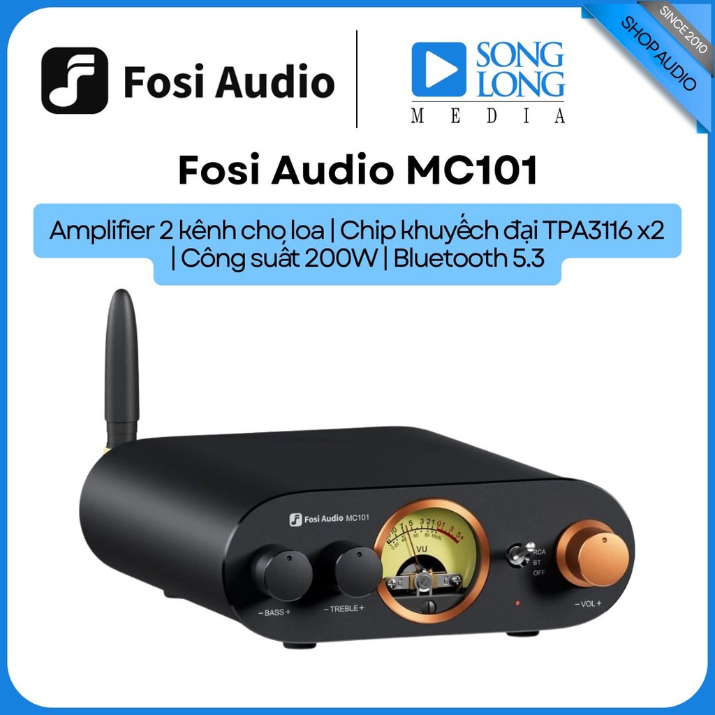 Fosi Audio MC101 - Hàng Chính Hãng - Songlongmedia