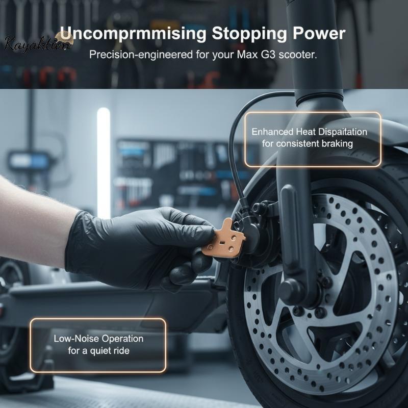 Kayaktion Má Phanh Cho Xe Tay Ga Điện Max G3 G3D G3E Chịu Nhiệt Chống Mài Mòn Đĩa Phanh Cho Xe Tay G