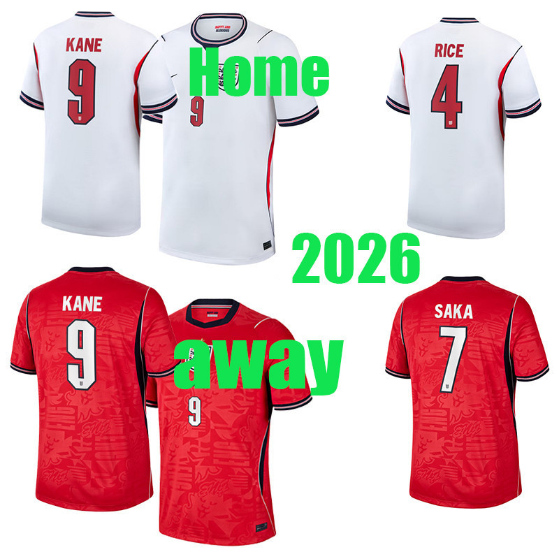 2026 GB KANE Jersey 2026 thế giới bóng đá vải FODEN RICE SAKA EZE BELLINGHAM ROGERS JAMES GUEHI WHAR