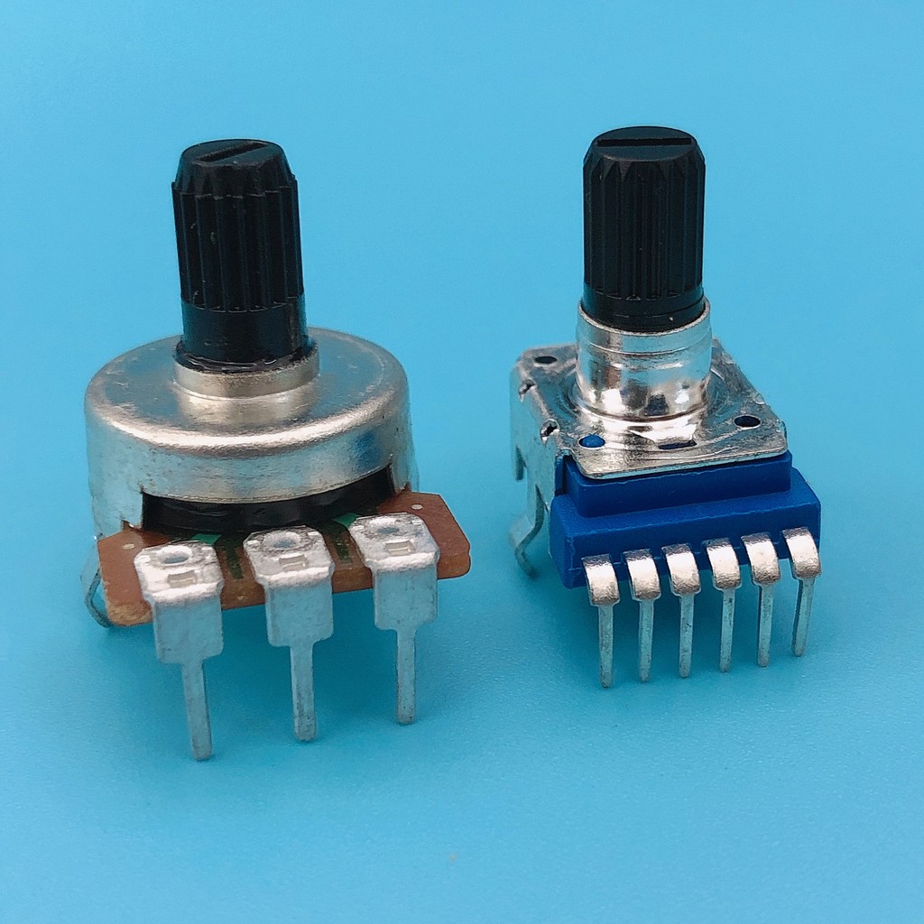 Edifier E2200 Loa Máy Tính Âm Lượng Chiết Áp A103 Hàng Đơn 6 Chân A10K Bass 3 Pin Điều Chỉnh Núm