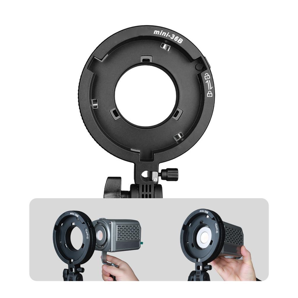 Giá đỡ đèn Flash Giá đỡ đèn gắn Camera cho Bowen Mini đến Tiêu chuẩn