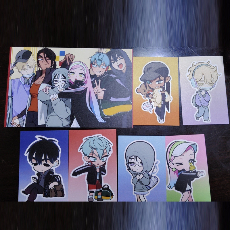 7 Cái / lốc 2026 TV KPOP Alien Stage Decor Lomo Card Mizi Sua Ivan Till Hyuna Luka Photocard HD Albu