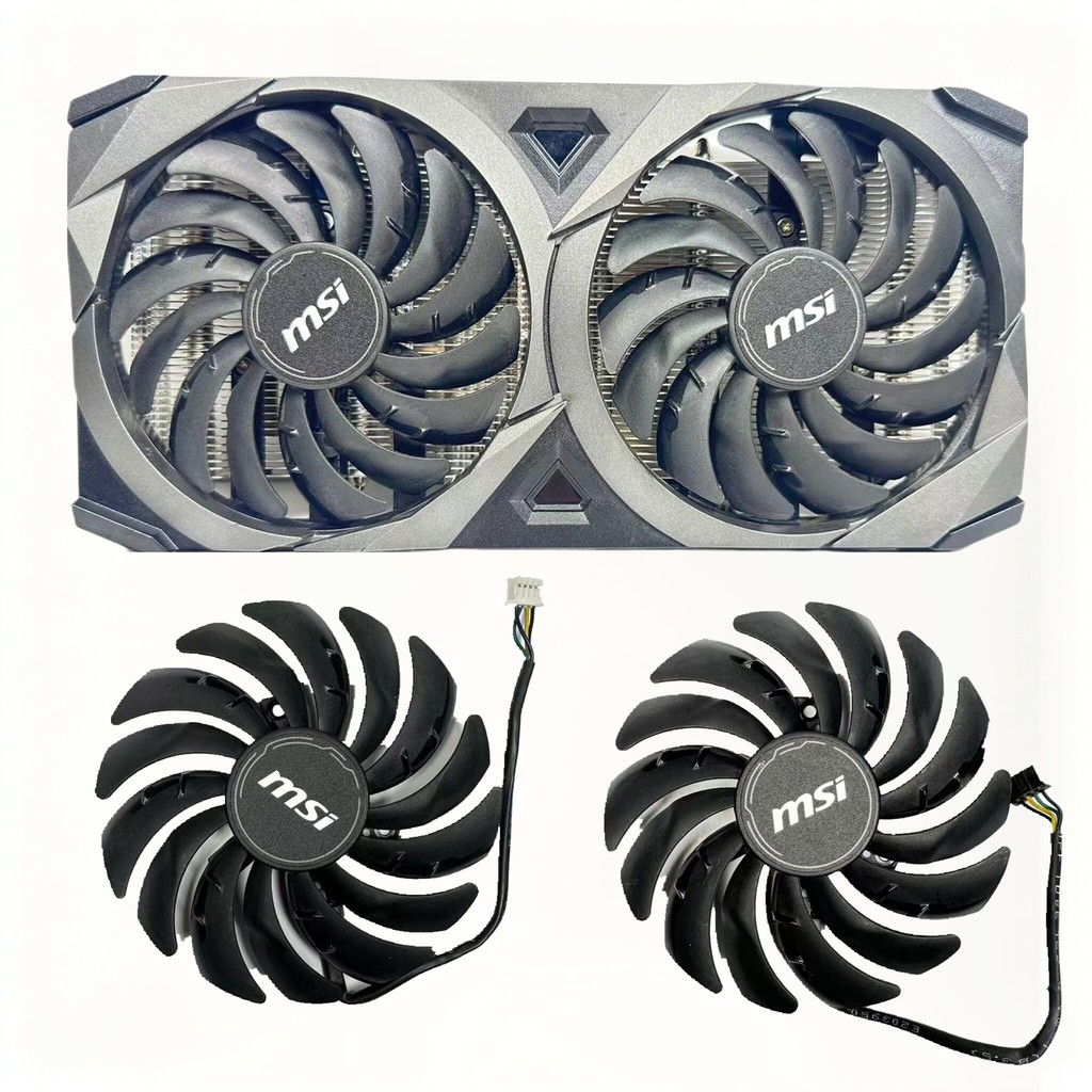 Giảm giá hấp dẫn [Quạt làm mát] Quạt Card đồ họa MSI RTX3060 2X 12G OC / 3060ti / 3070 VENTUS VENTUS
