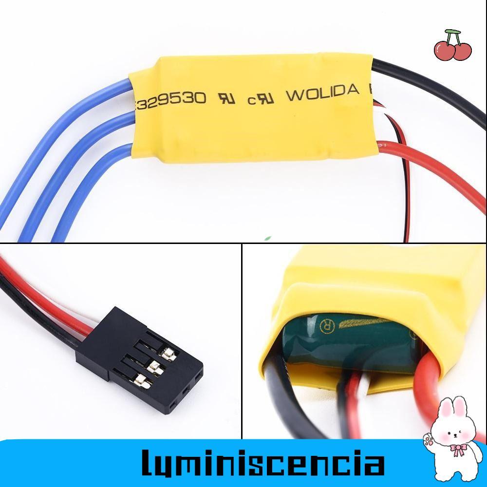 Bộ điều khiển tốc độ LUMINISCENCIA, Đầu chuối T Plug XT60 RC Phần ESC Động cơ không chổi than, Thuyề