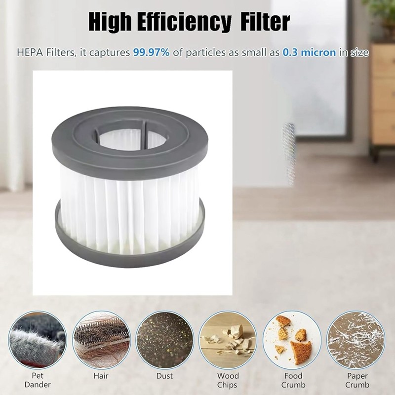 10 Bộ Lọc Thay Thế Cho H8 / H8 Pro / H8 Plus / A5 / HA5 Bộ Phận Máy Hút Bụi Cầm Tay Bộ Lọc HEPA