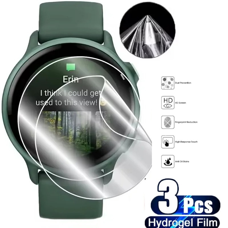 1 ‐ 3 Cái Full Cover Soft Hydrogel Film Chống Trầy Xước Cho Garmin Vivoactive Venu X1 SQ 2 6 5 4S 4 