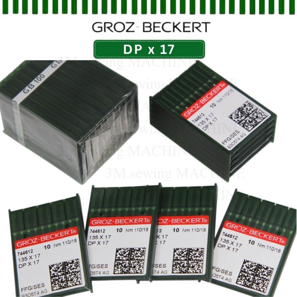 Mẫu chân ép GROZ-BECKERT chính hãng DPx17