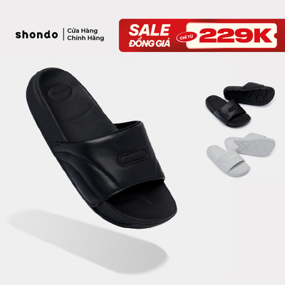 Dép Trendy 7 Quai Phồng Unisex Shondo Nhiều Màu