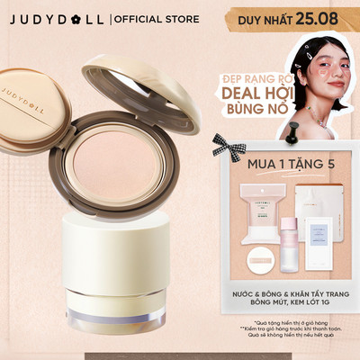 [COMBO 2] Combo Phấn Nước JUDYDOLL Long Wearing Cushion 14g & Kem Lót Kiềm Dầu Dưỡng Ẩm 30g